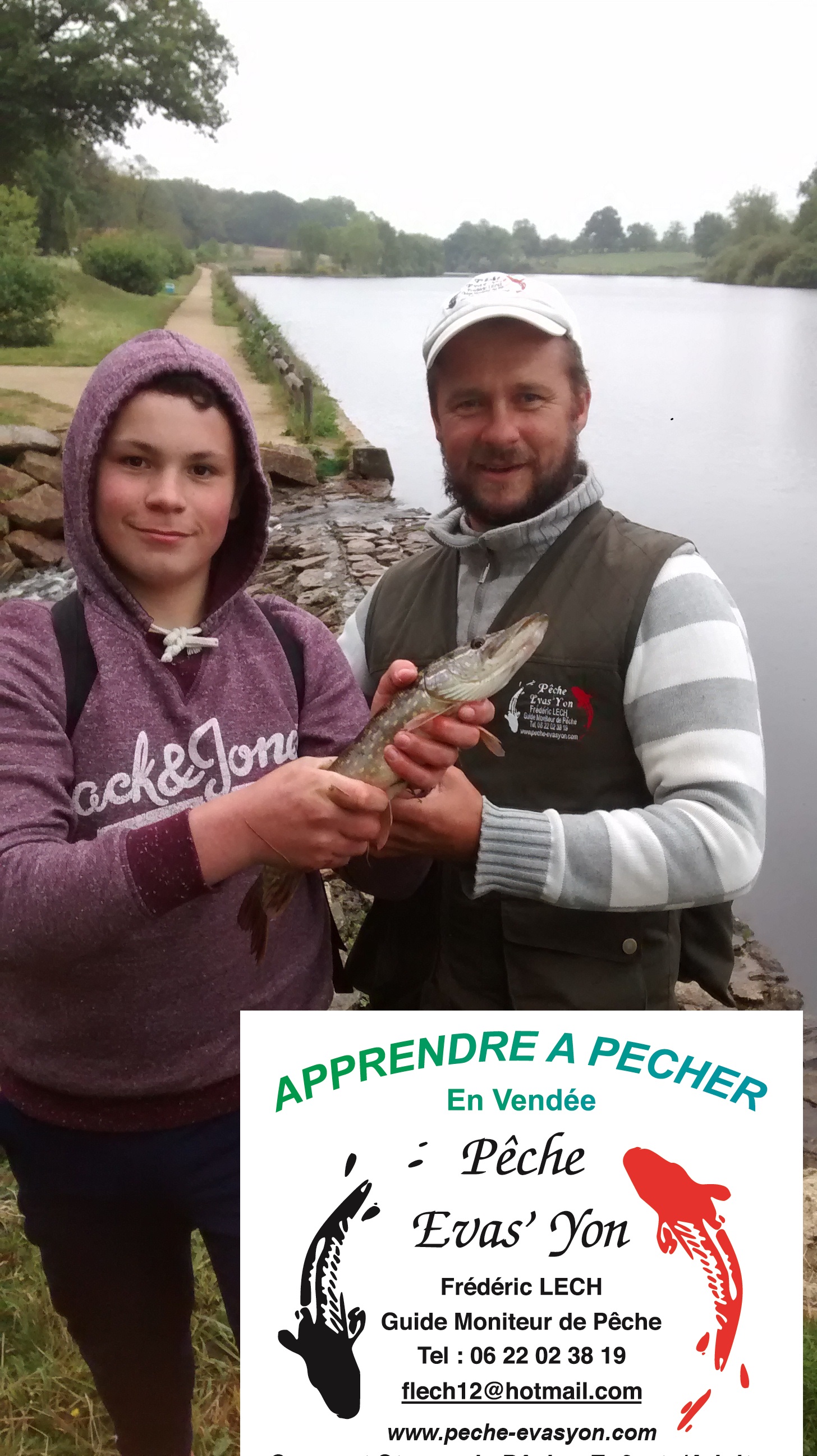 Jeux concours Pecher en Vendée Fédération de la pêche 85
